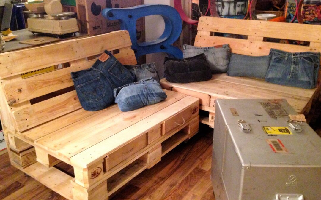 Upcycling Palettenholzsofas