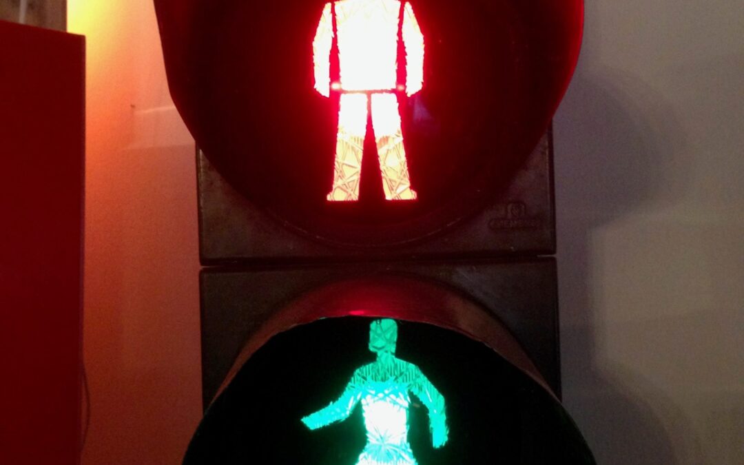 Funktionsfähige Ampel
