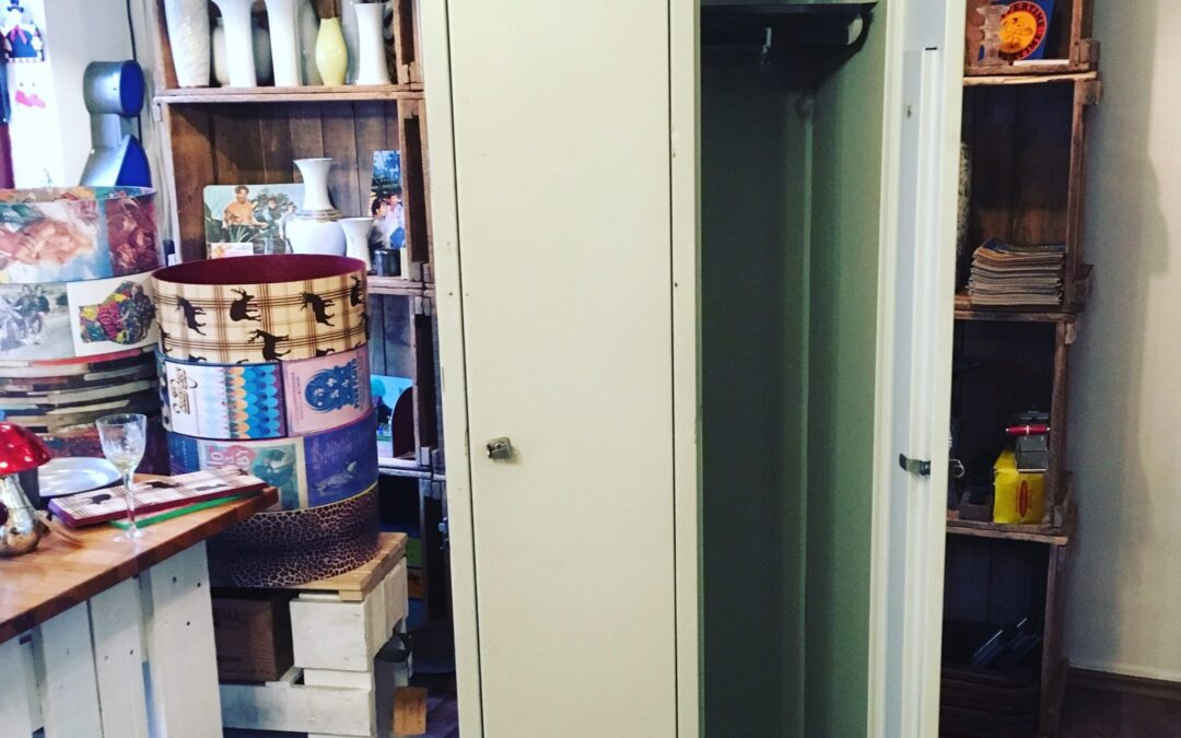 Blechspind 2er in industriegrau