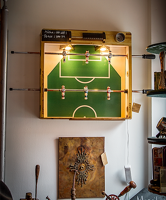 Kickergarderobe Upcycling