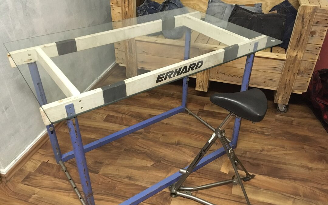 Upcycling Hürdentisch